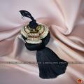 KEMP KUNJALAM | MULTI STONE TASSEL STYLE | CLASSICAL DANCE JEWELRY (CLONE)